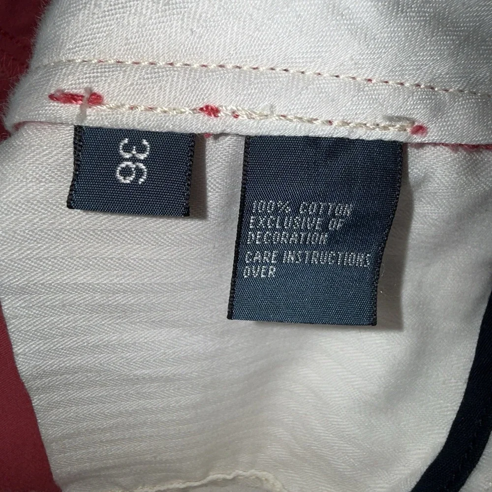 Men's Polo Ralph Lauren Flat‎ Front Chino Cotton Twill Shorts Pink Size 36